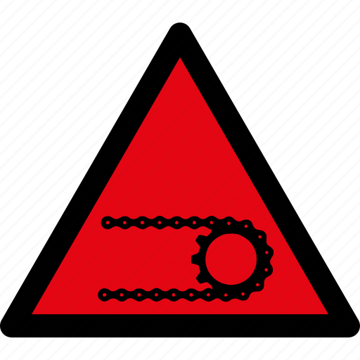 Chain, danger, warning, attention, caution, hazard, safety icon - Download on Iconfinder
