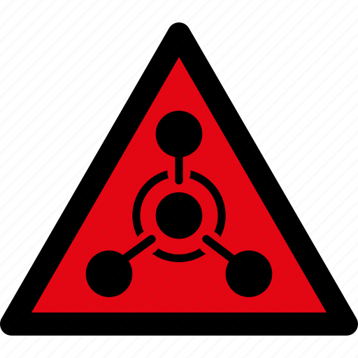Chemical, danger, warfare, warning, attention, caution, hazard icon - Download on Iconfinder