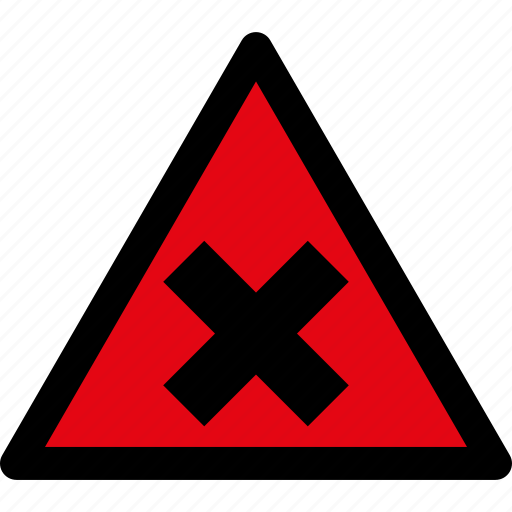 Danger, irritating, substances, warning, attention, caution, hazard icon - Download on Iconfinder