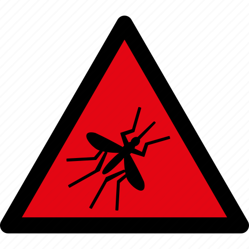 Danger, malaria, mosquito, warning, attention, caution, hazard icon - Download on Iconfinder