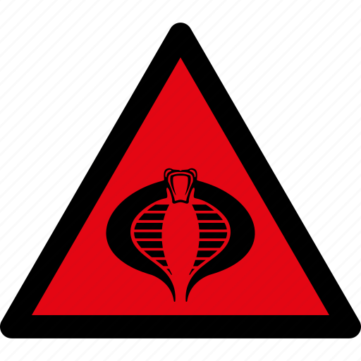 Danger, snake, warning, attention, cobra, caution, snakes icon - Download on Iconfinder