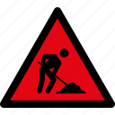 construction, danger, under, warning, attention, caution, hazard