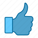 facebook, finger, like, reaction, social network, thumbs, thumbs up 