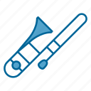 instrument, music, orchestra, song, trombone, wind instrument, woodwind