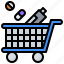 cart, commerce, drugs, shopping, weapons 