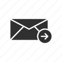 letter, message, sending mail, email