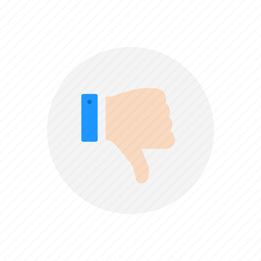 Disapproved, hand, thumbs down, unlike icon - Download on Iconfinder