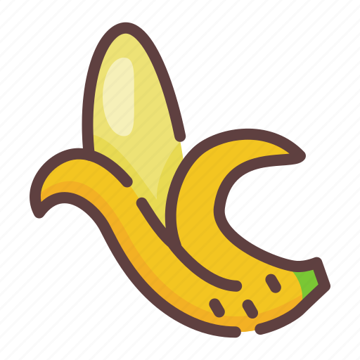 Fruit, food, banana icon - Download on Iconfinder