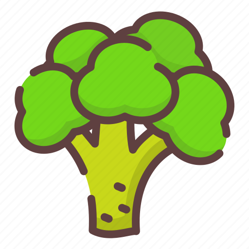 Healthy, vegetable, salad, broccoli icon - Download on Iconfinder
