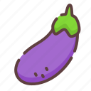 eggplant, healthy, vegetable, food