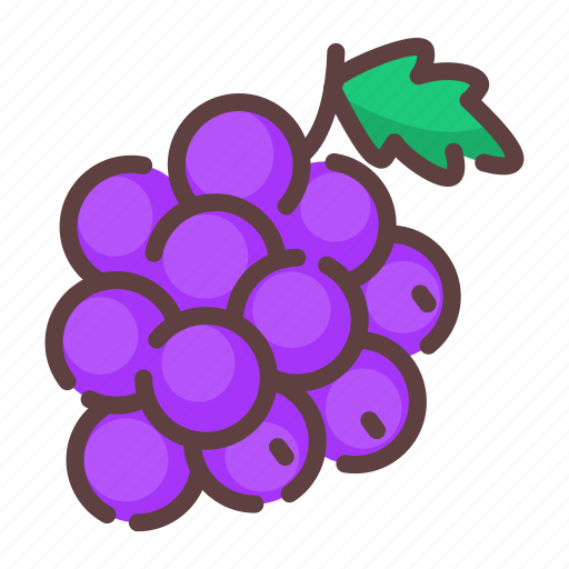 Healthy, fresh, grape, fruit icon - Download on Iconfinder