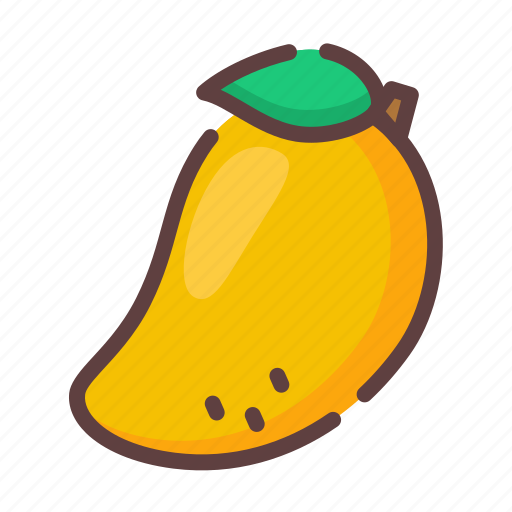 Sweet, tropical, mango, fruit icon - Download on Iconfinder