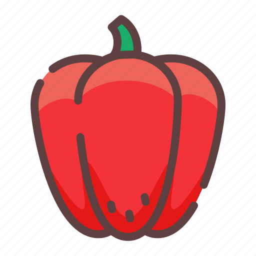 Vegetables, vegetarian, vegan, paprika icon - Download on Iconfinder