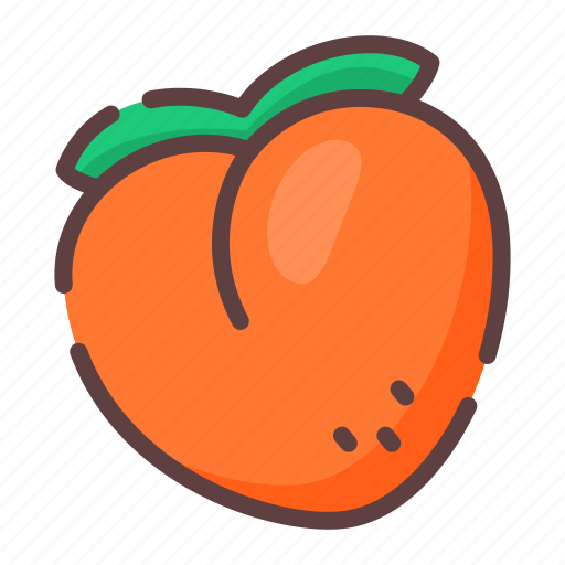 Healthy, fresh, peach, fruit icon - Download on Iconfinder