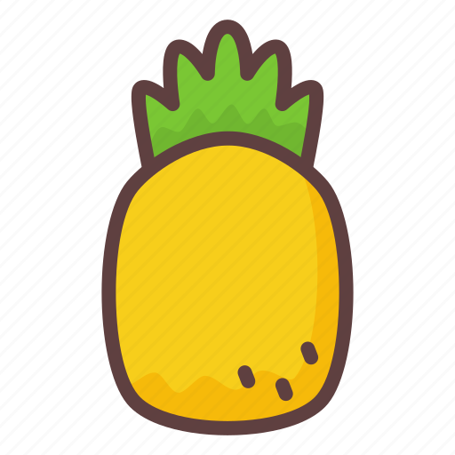 Healthy, pineapple, food, fruit icon - Download on Iconfinder