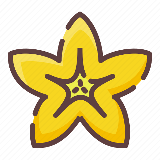 Healthy, starfruit, food, fruit icon - Download on Iconfinder