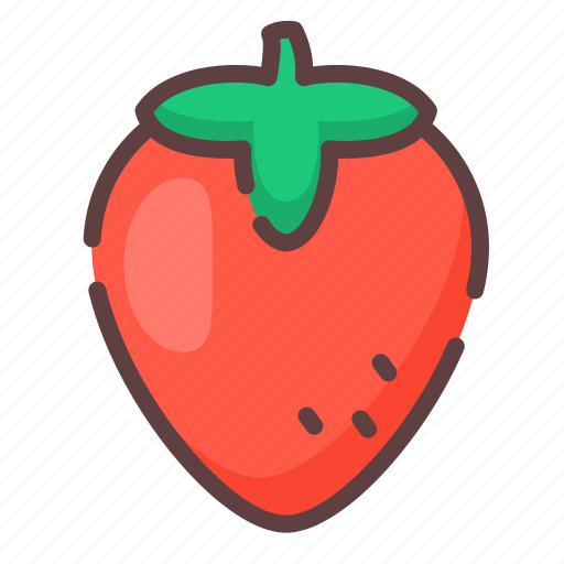 Healthy, fresh, strawberry, fruit icon - Download on Iconfinder