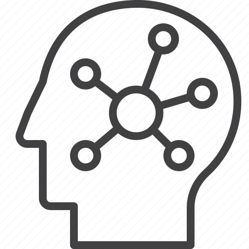 Head, map, mind, think icon - Download on Iconfinder