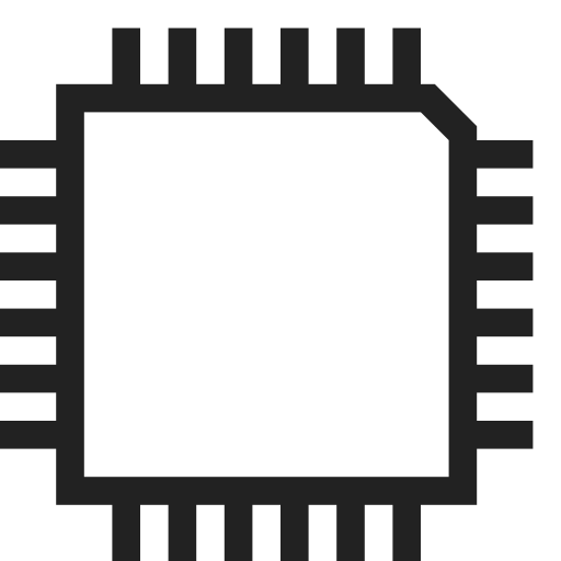 Chip, cpu, microchip, processor, square, data, storage icon - Free download