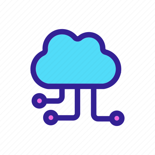Center, cloud, data, network, structure icon - Download on Iconfinder