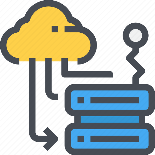 Cloud, data, database, network, server, storage icon - Download on Iconfinder