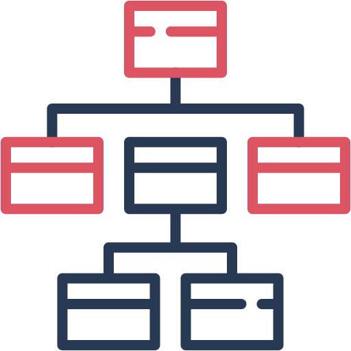 Flow, chart, seo, and, web, infrastructure, data icon - Download on Iconfinder