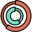 donut, chart, business, finance, pie, graphic, charts, circular, graphics 