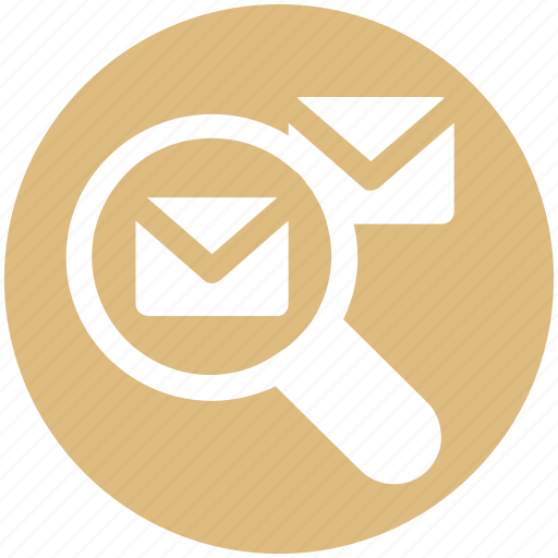 Email, envelope, explore, letter, mail, search icon - Download on Iconfinder