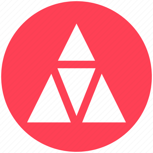 Creative, point, pointer, shape, triangle icon - Download on Iconfinder