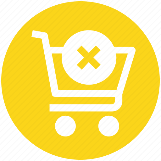 Cart, cross, cross sign, shopping, shopping cart, sign icon - Download on Iconfinder