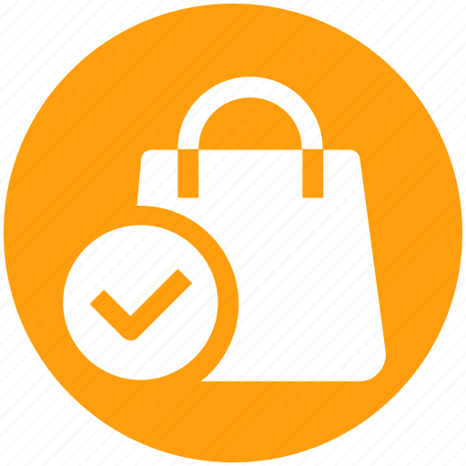 Accept, bag, gift bag, hand bag, money bag, shopping bag icon - Download on Iconfinder