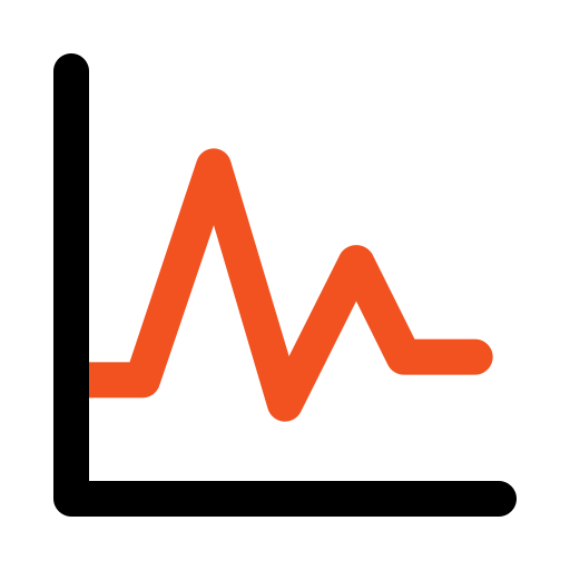 Fluctuation, analytics, line, chart, performance, ui icon - Download on Iconfinder