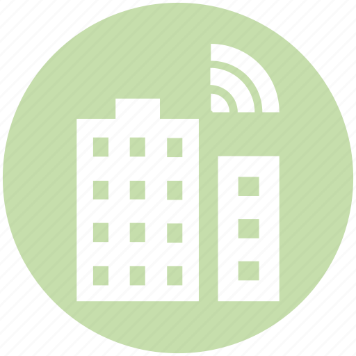 Building, connectivity, technology, wifi, wifi service, wifi signal icon - Download on Iconfinder