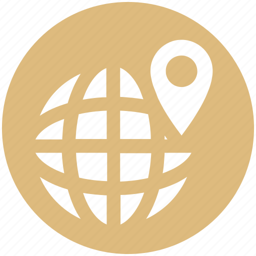 Globe, map, mountains, trip, world, world map icon - Download on Iconfinder