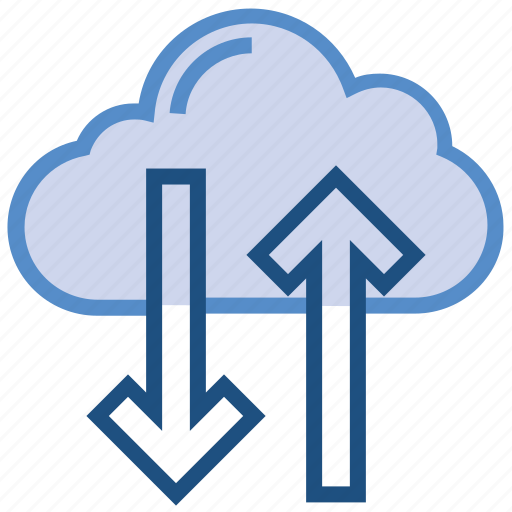 Arrows, cloud computing, data, data analytics, sync, transaction, up & down arrow icon - Download on Iconfinder