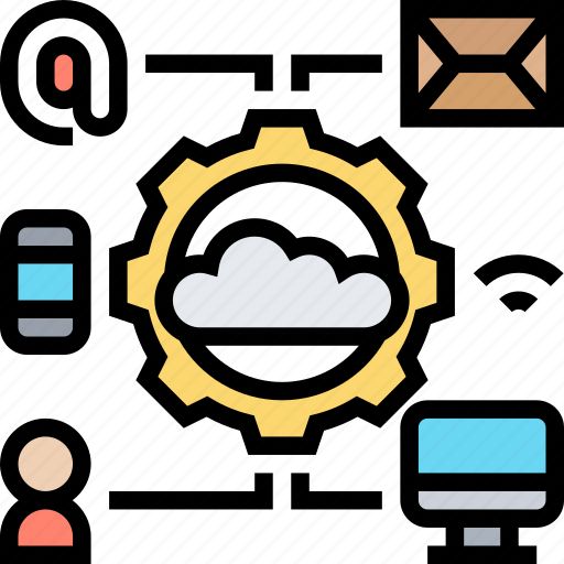 Cloud, computing, management, storage, data icon - Download on Iconfinder