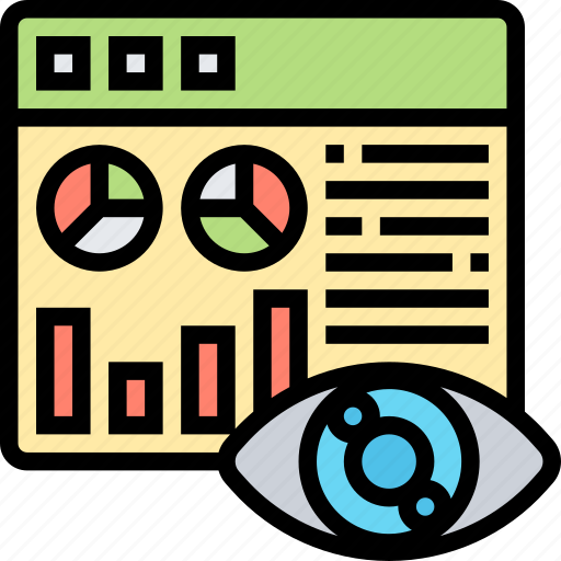Data, visualization, display, report, statistic icon - Download on Iconfinder