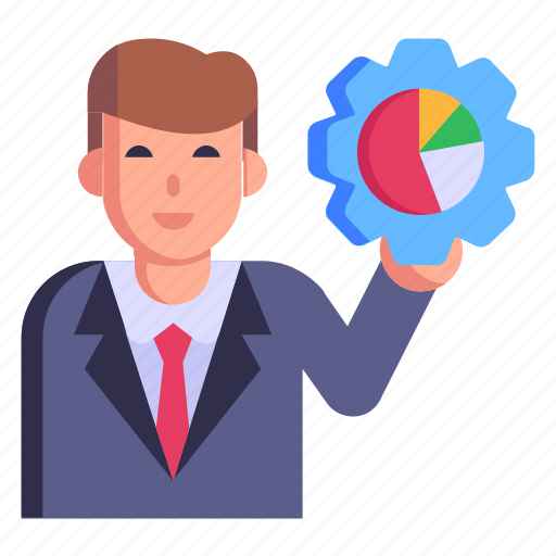 Data manager, efficiency, productivity, business management, productive management icon - Download on Iconfinder