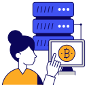 bitcoin, server, cryptocurrency, crypto, btc, digital, currency