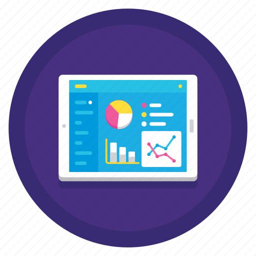 Chart, dashboard, diagram, graph, pie chart, report, statistics icon - Download on Iconfinder