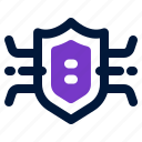 shield, server, security, protection, privacy