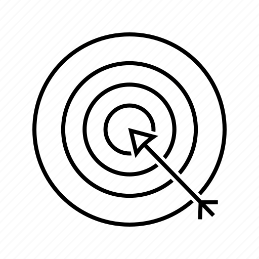 Darts, aim, goal, target icon - Download on Iconfinder