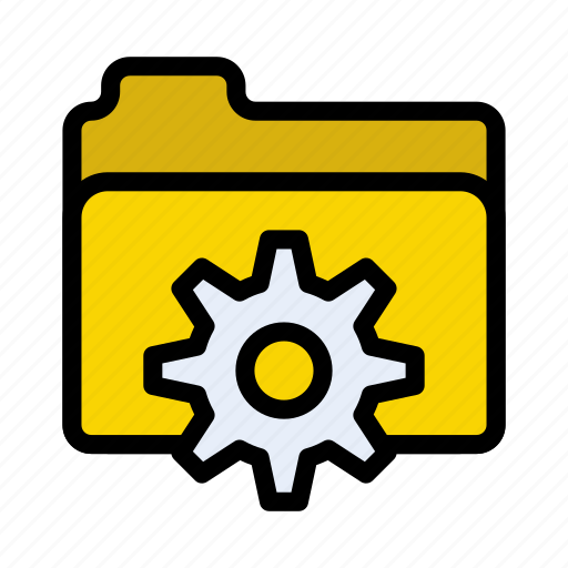 Data, files, folder, management, setting icon - Download on Iconfinder