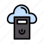 cloud, computer, database, pc, storage 