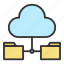 cloud storage, data, server, hosting 