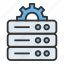database management, server, settings, gear 