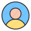 user, profile, business man, avatar 