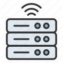 wireless database, wifi, server, data 