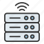 wireless database, wifi, server, data 