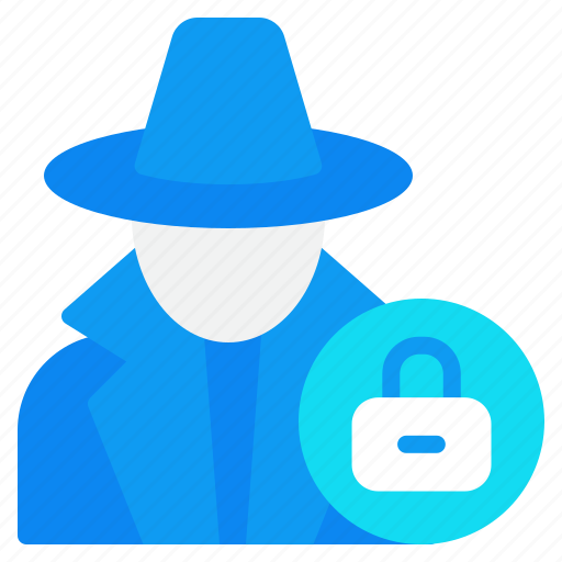 Privacy, investigator, security, technology, protection, password, cyber icon - Download on Iconfinder